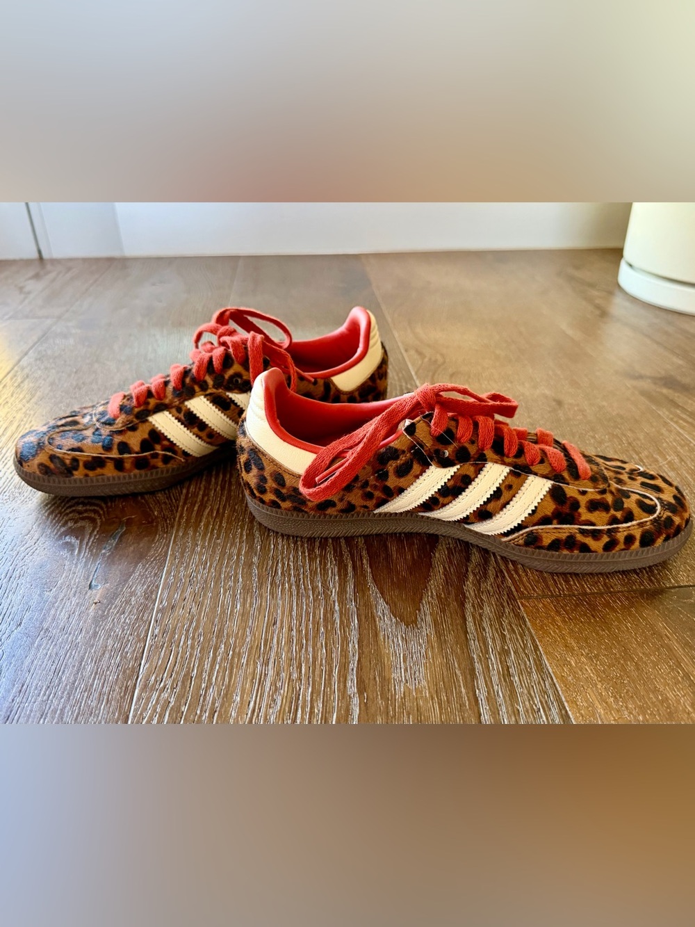 Adidas Samba OG Red Leopard - Picture 7 of 8